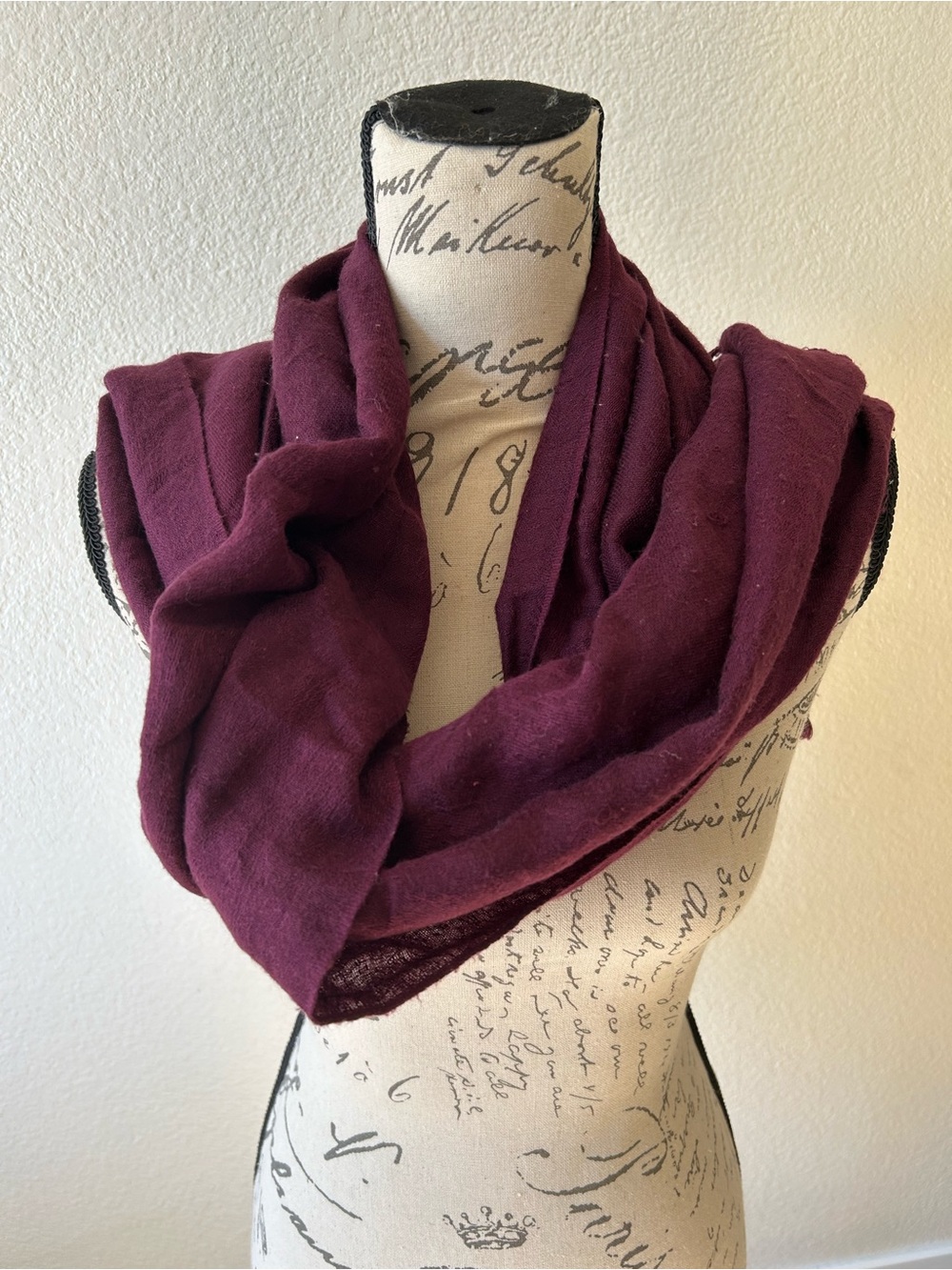 Plum Wrap Scarf -Women Accessories